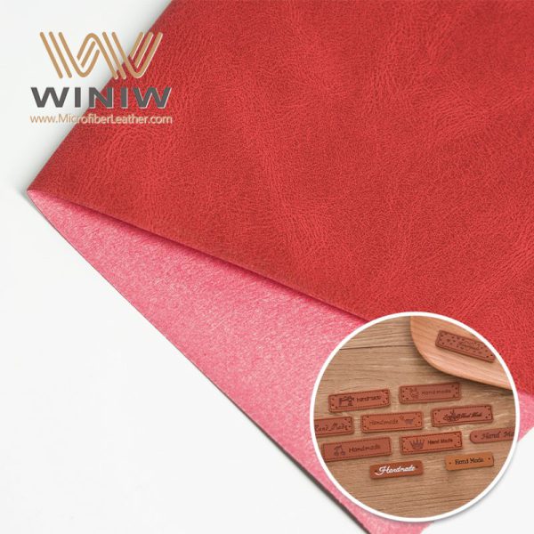 Scratch Resistant PU Imitation Leather Faux Material For Leather Labels