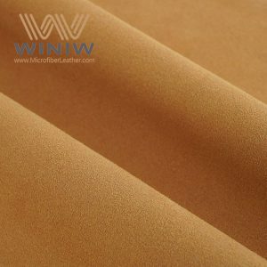 Scratch-Resistant Suede-Finish Microfiber Leather for Electronics Factory Safety Shoes