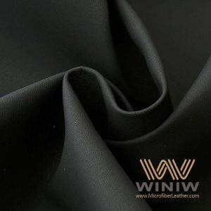 Shiny Black Lambskin Nappa Leather