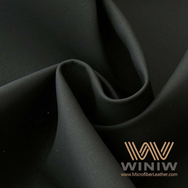 Shiny Black Lambskin Nappa Leather