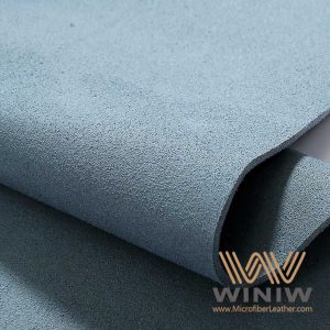 Soft Flocked Faux Leather for Shoe Collars