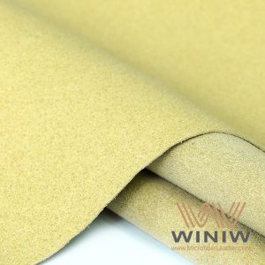 Soft Suede Synthetic Leather for Casual Shoe Uppers