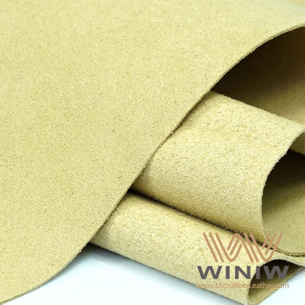 Soft Suede Synthetic Leather for Casual Shoe Uppers
