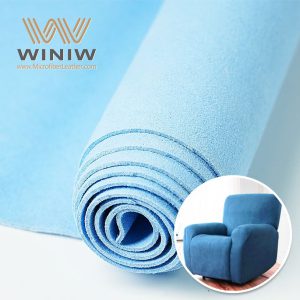 Soft Synthetic Microsuede Leather Vegan Material For Sofa