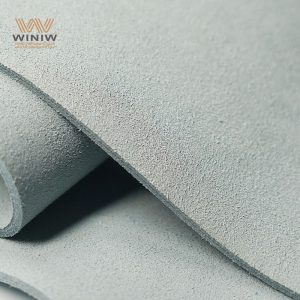 Soft-Touch Synthetic Suede Leather for Indoor Slippers