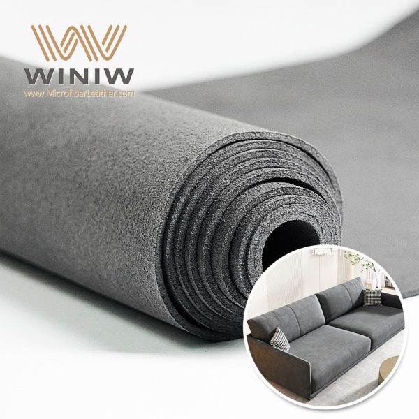 Tear-resistant Microsuede Synthetic Suede Nubuck Leather Sofa Material