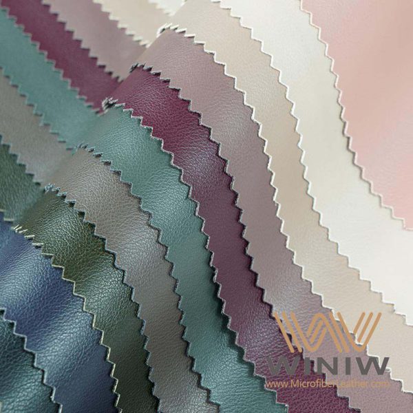 Water Based Pu Faux Leather Fabric For Clothing