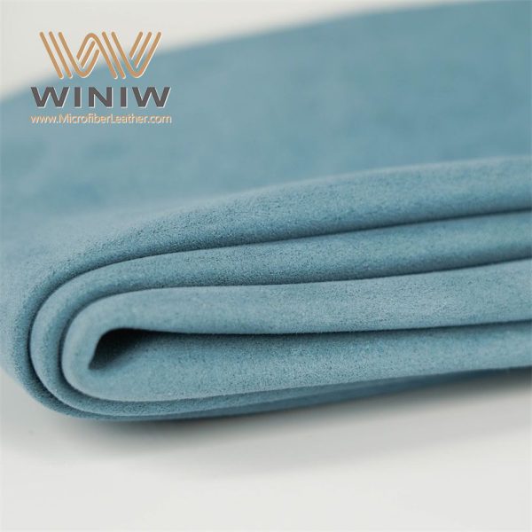 Water Repellent Microfiber Synthetic Suede Leather For Shoes