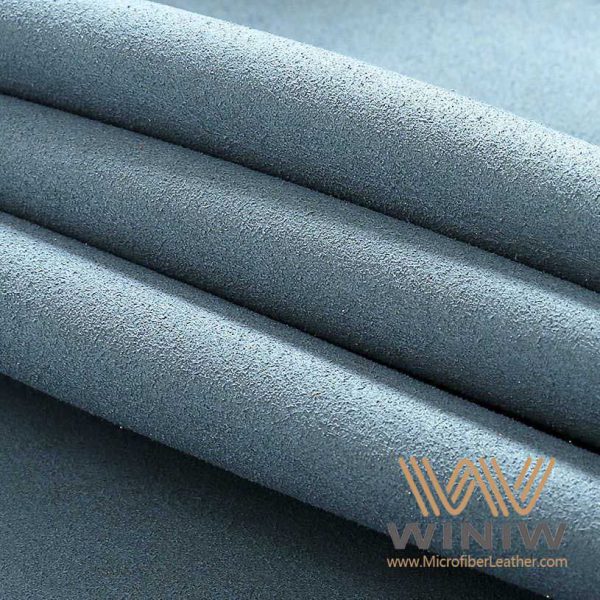 Water Repellent Suede Microfiber Leather for Outdoor Footwear