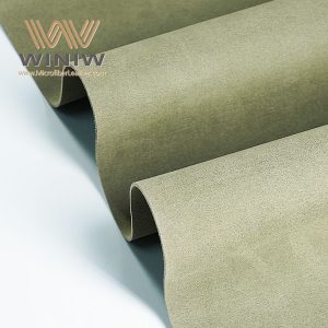 Wear-Resistant Synthetic Nubuck Leather for Commercial Lounge Sofas