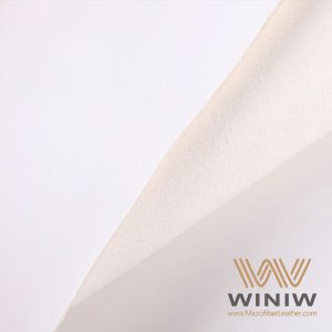 White Vegan Leather Car Seat Upholstery Fabric