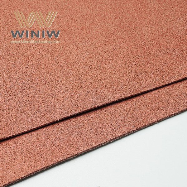 Wrinkle-Resistant Suede-Textured Faux Leather for Home Theater Sofa Upholstery