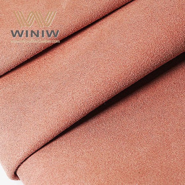 Wrinkle-Resistant Suede-Textured Faux Leather for Home Theater Sofa Upholstery